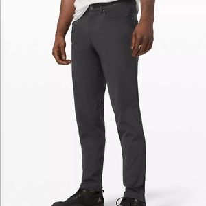Lululemon Slim ABC Pants size 34 Obsidian Dark Grey Charcoal